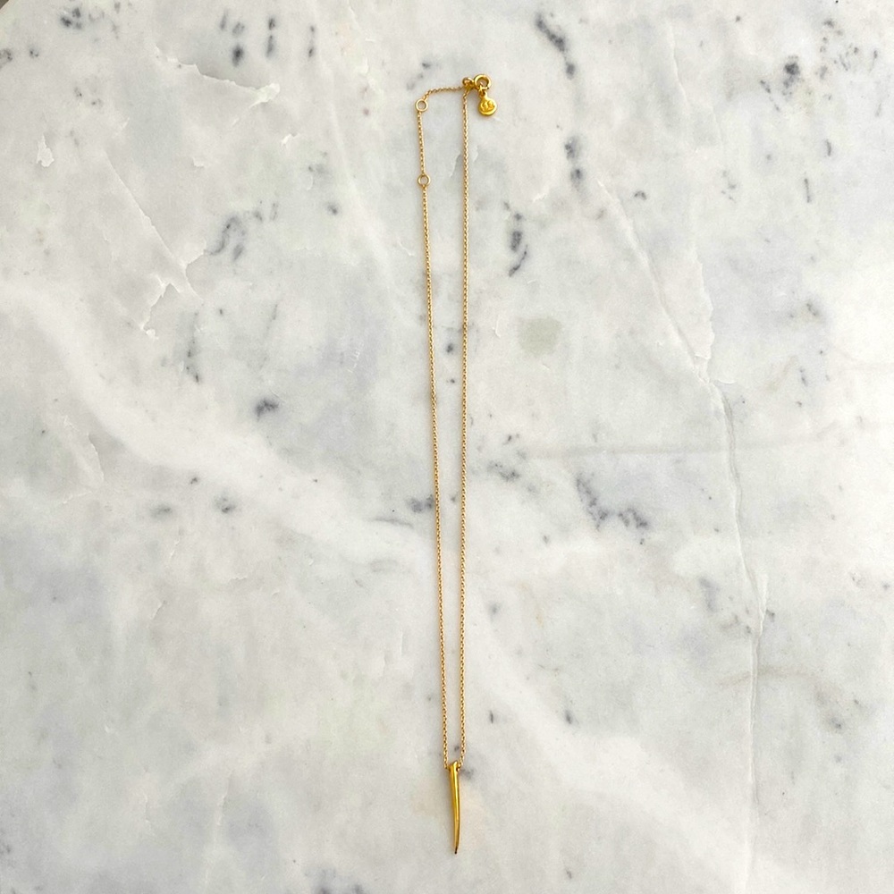 Gorjana Horn Charm Necklace